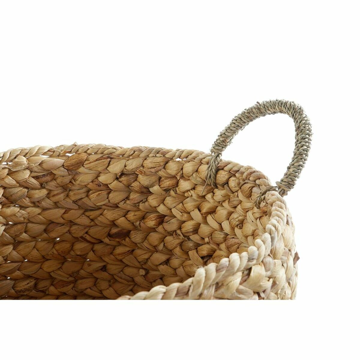 Basketballsett DKD Home Decor Brun Naturell Siv (2 Deler)